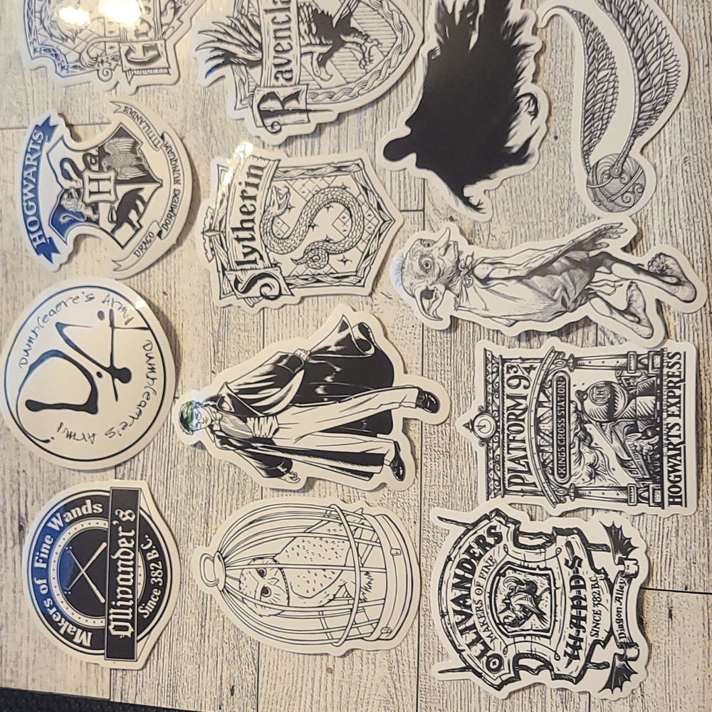 21pc Harry Potter stickers